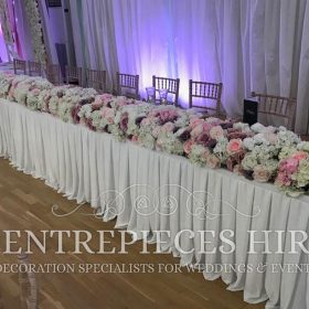 Floral top table