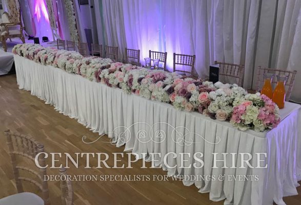 Floral top table