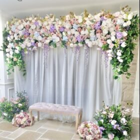 Wisteria Garden Backdrop