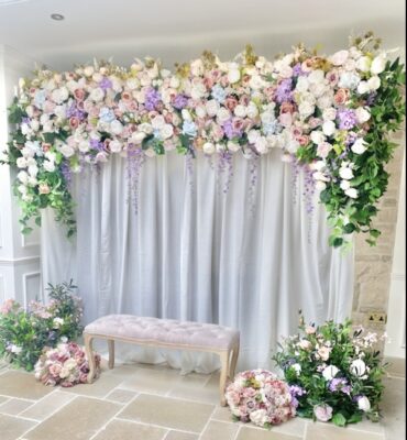 Wisteria Garden Backdrop
